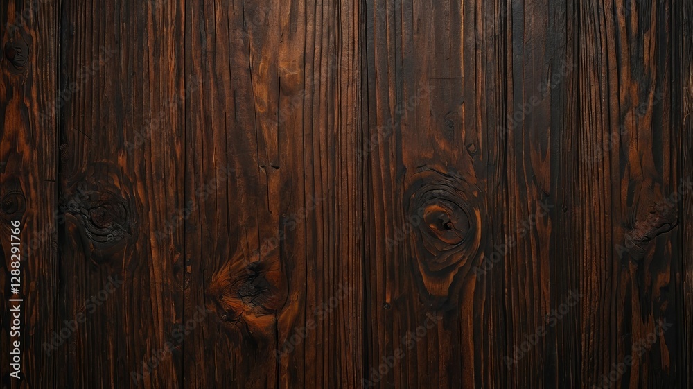 Naklejka premium Highly Detailed Dark Wood Texture