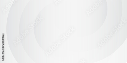 Abstract Geometric modern white and gray color