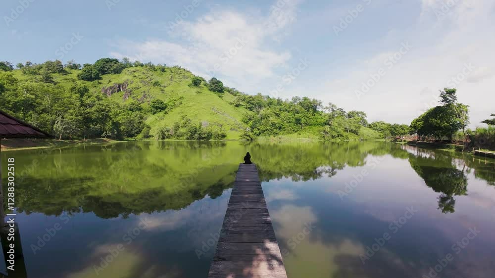 Telaga Claket in Wonogiri shines beautifully, surrounded by lush green hills. Its calm waters mirror the sky, creating a serene and refreshing landscape, perfect for nature lovers. Telaga Claket in Wonogiri shines beautifully, surrounded by lush green hills. Its calm waters mirror the sky, creating a serene and refreshing landscape, perfect for nature lovers.