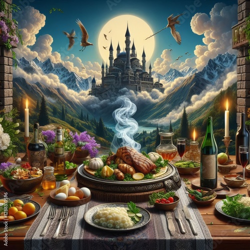 The meal is nearing completion The aromas are intoxicating signa