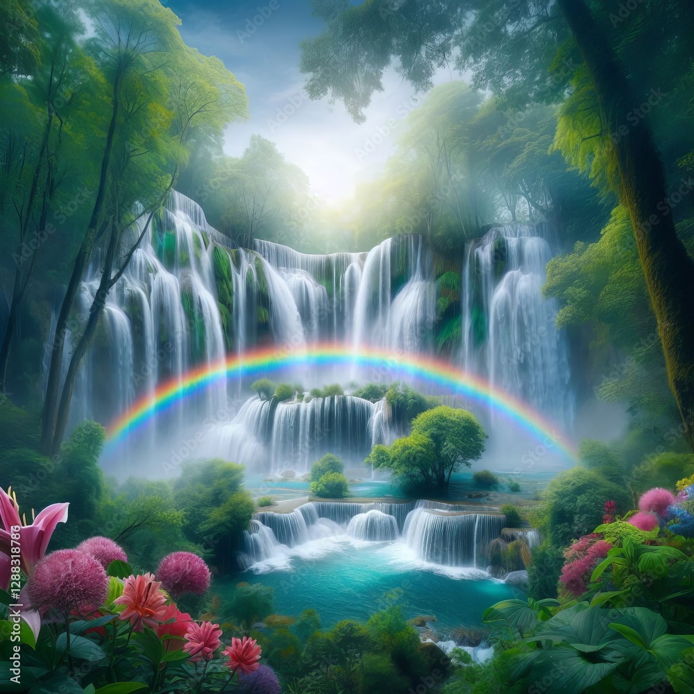 Upside Down Fall A waterfall that flows upwards