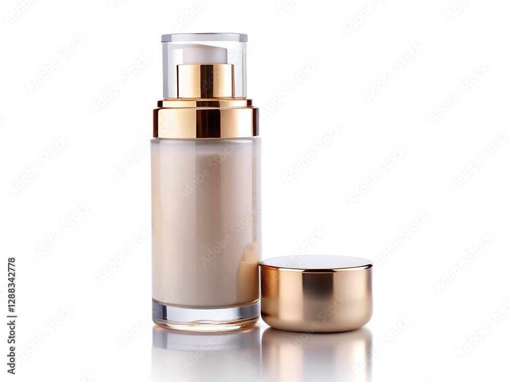 makeup foundation and samples on background makeup foundation and samples on background