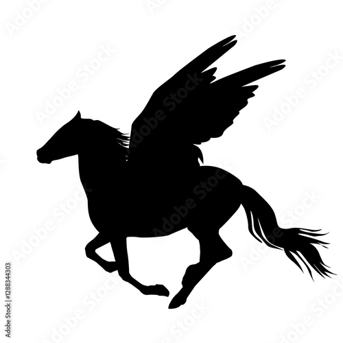 Pegasus silhouette