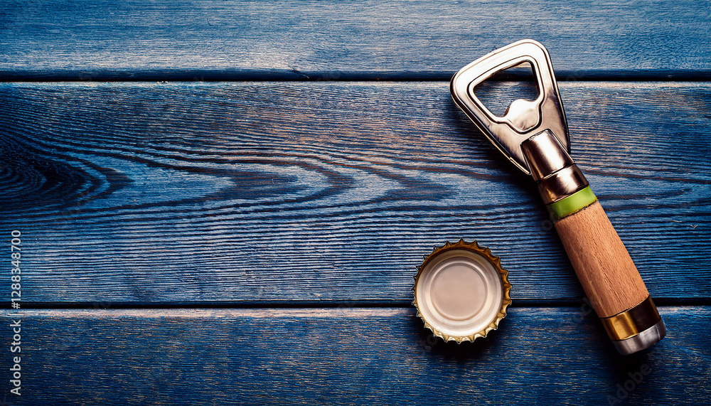 bottle opener with Bottle Cap