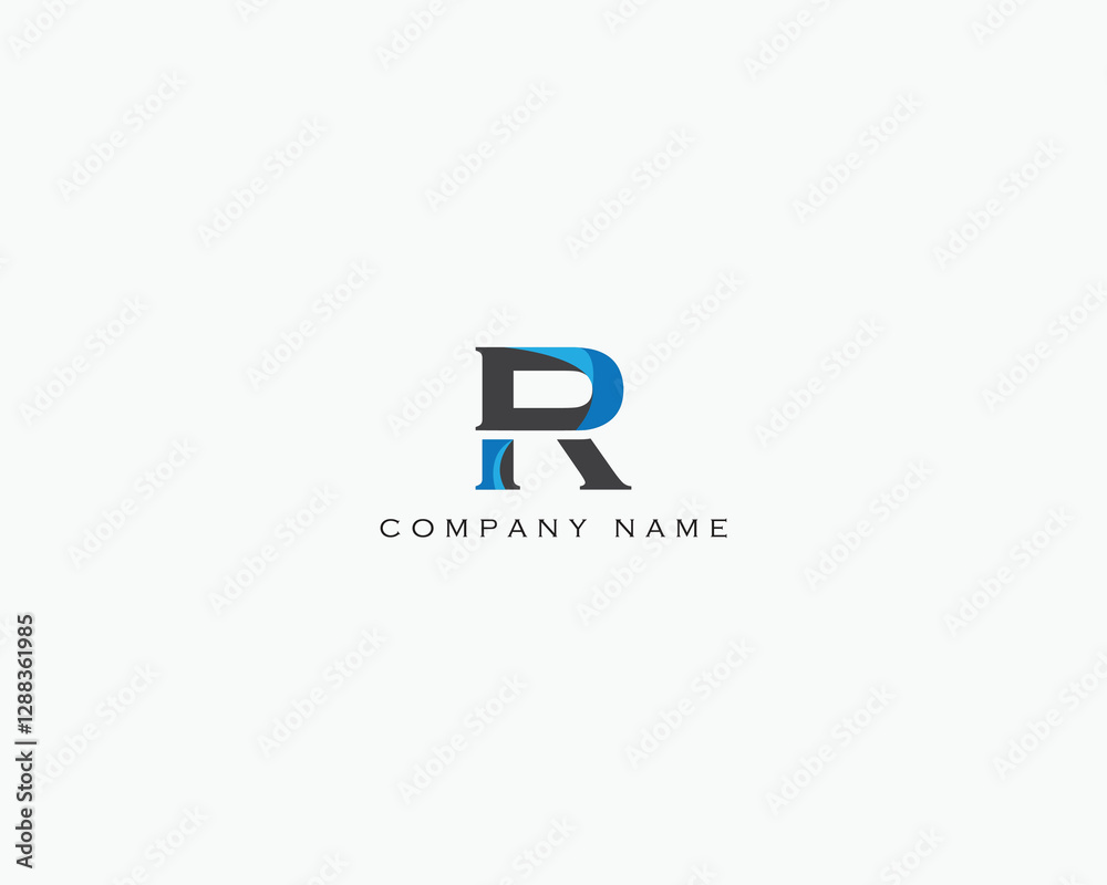 DR Classic Morden Lattring Logo Design DR Classic Morden Lattring Logo Design
