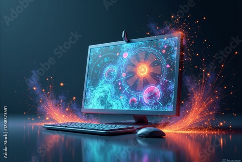 AI Artistic Breakthrough photo
