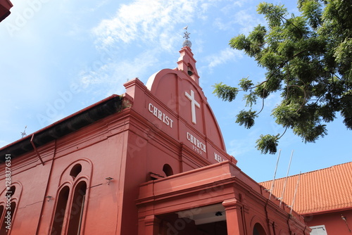 MELAKA, MALAYSIA - May 5, 2024 :  Scenery of the world heritage city of Melaka