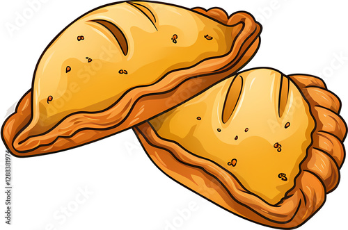 Empanadas  illustrations
