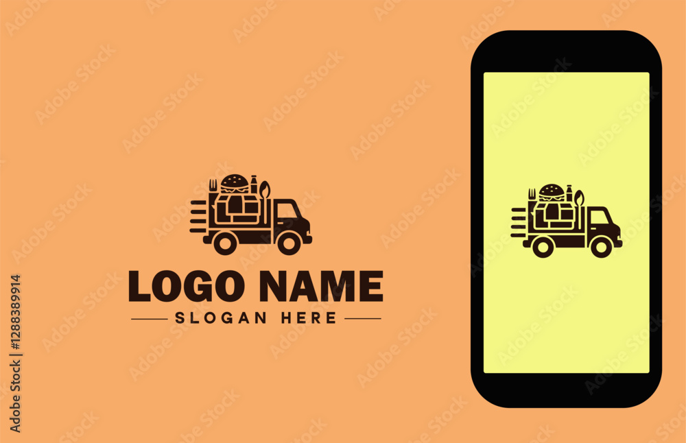 Food Delivery icon Meal delivery Food courier service Restaurant delivery flat logo sign symbol editable vector Food Delivery icon Meal delivery Food courier service Restaurant delivery flat logo sign symbol editable vector