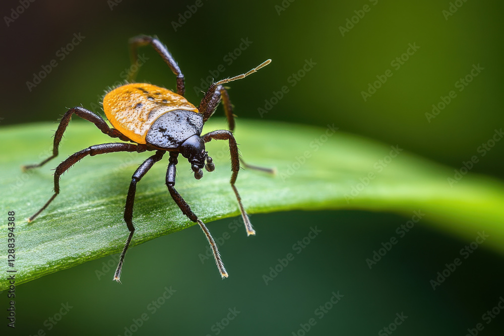 Fototapeta premium Lyme Disease Awareness, Protect Yourself from Tick Bites