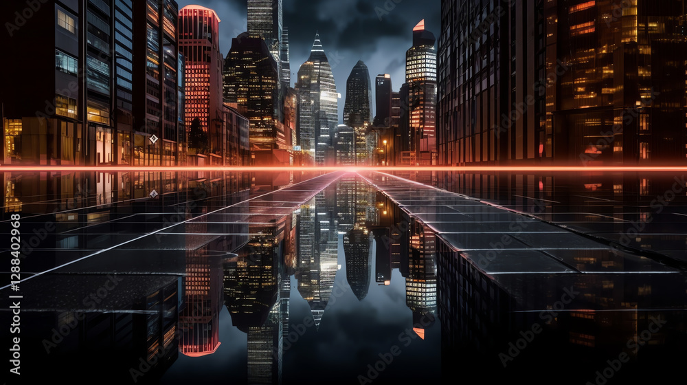 Fototapeta premium Night Reflections
