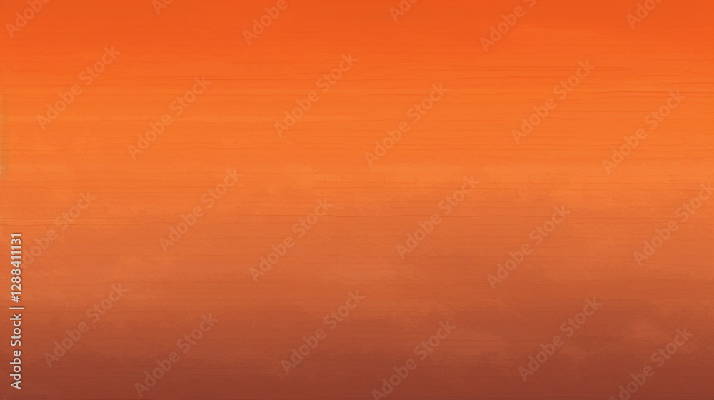 Obraz premium Vibrant Gradient Background – Gradient Muted Sunset Orange Blending - Version 2