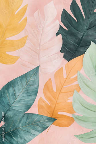 colorful autumn leaves background 