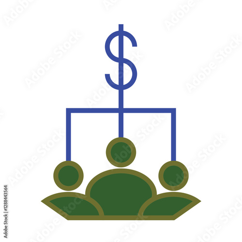 Dividend icon Design