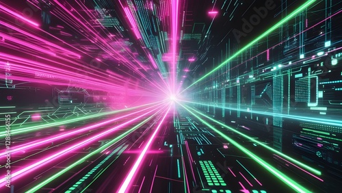 abstract background with motion blur