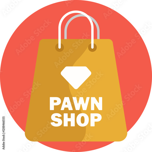 A symbol of personal belongings, typically associated with pawning or selling possessions.