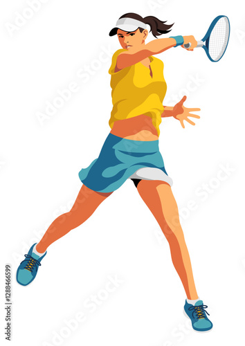 女子テニス選手