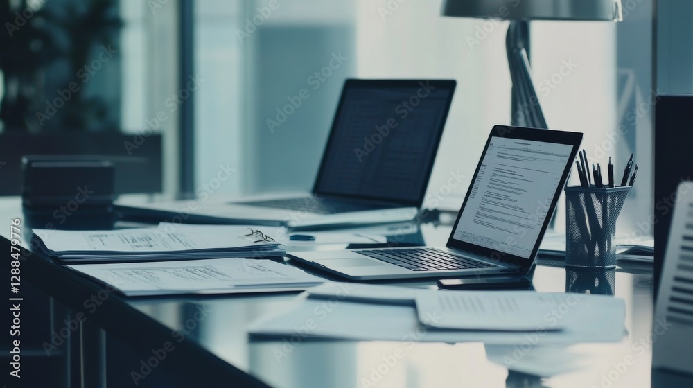 Money laundering risk analysis in a financial office. Featuring precision and investigation Money laundering risk analysis in a financial office. Featuring precision and investigation