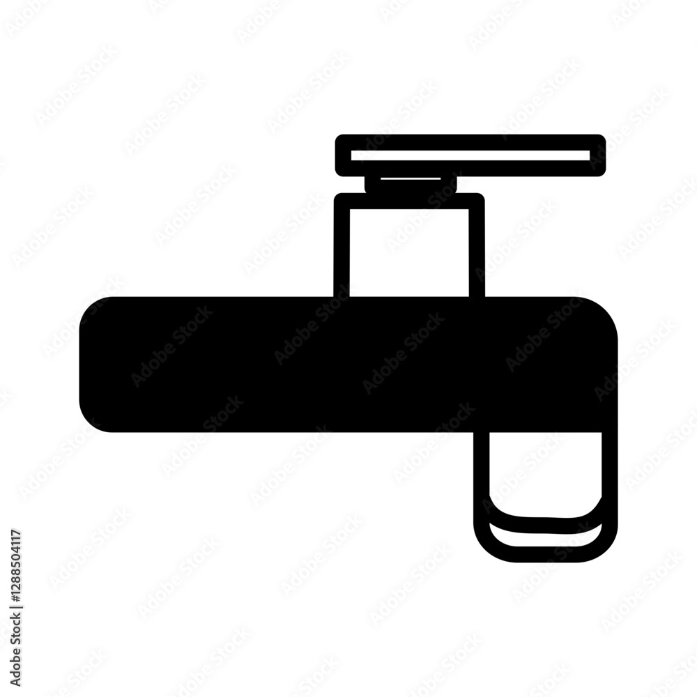 water tap faucet keran earth world water day save ecology environment earth march - icon symbol line art sketch vector drawing illustration logo water tap faucet keran earth world water day save ecology environment earth march - icon symbol line art sketch vector drawing illustration logo
