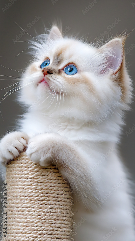 himalayan cat climbing scratching post himalayan cat climbing scratching post