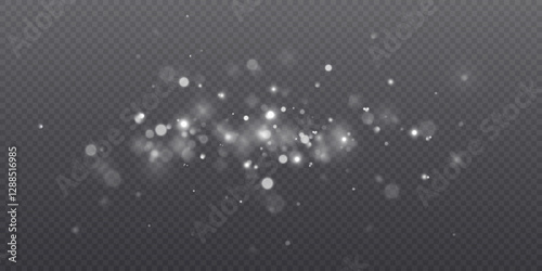 Light Blur.the blurring effect of light, characteristic of bokeh.