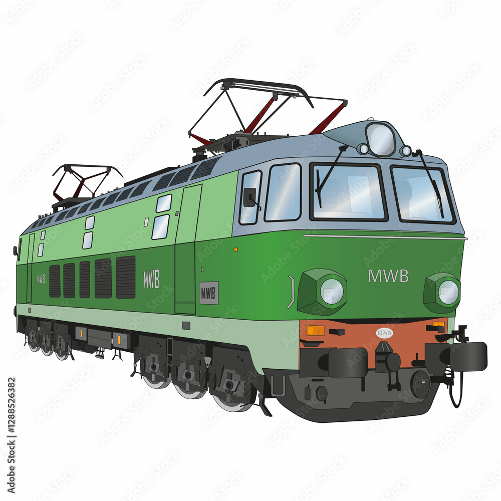 Obraz premium Locomotive train