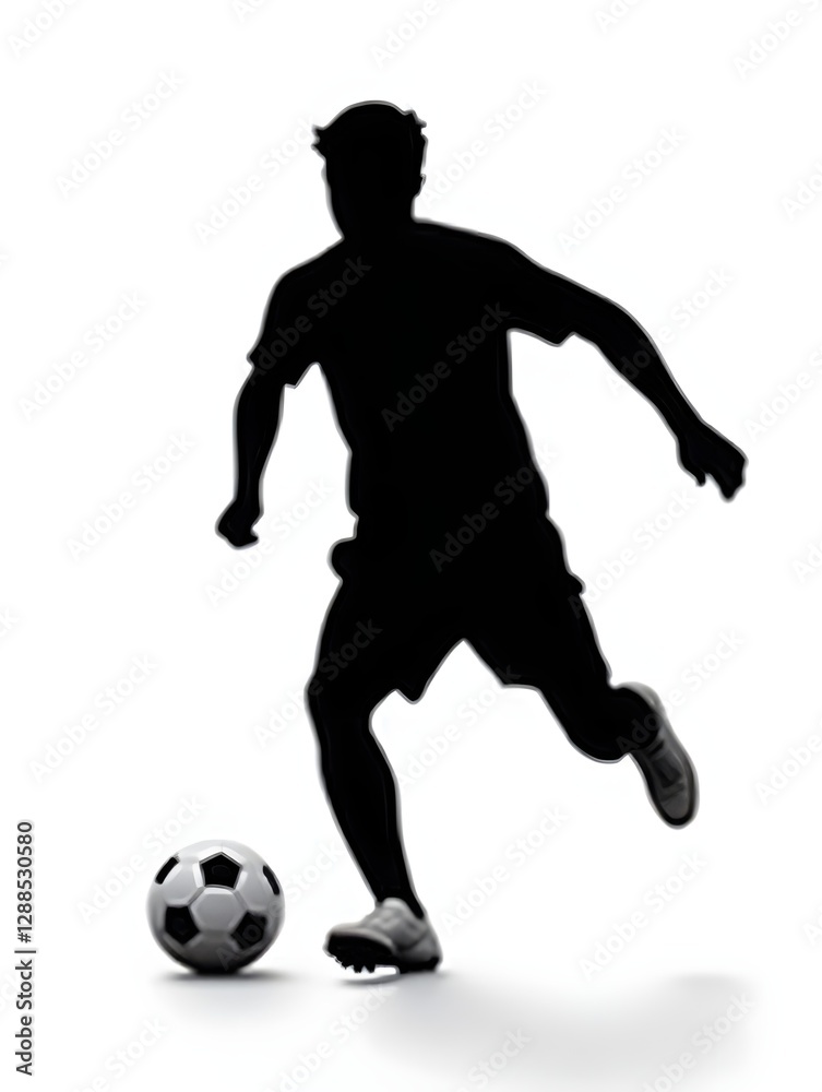 a football, , silhouette, black and white background white, illustration line art a football, , silhouette, black and white background white, illustration line art
