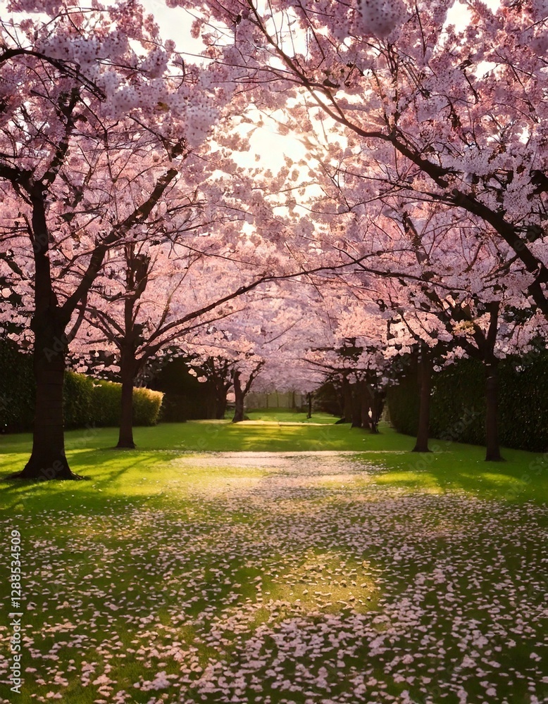 Naklejka premium at night illuminated by a full moon 