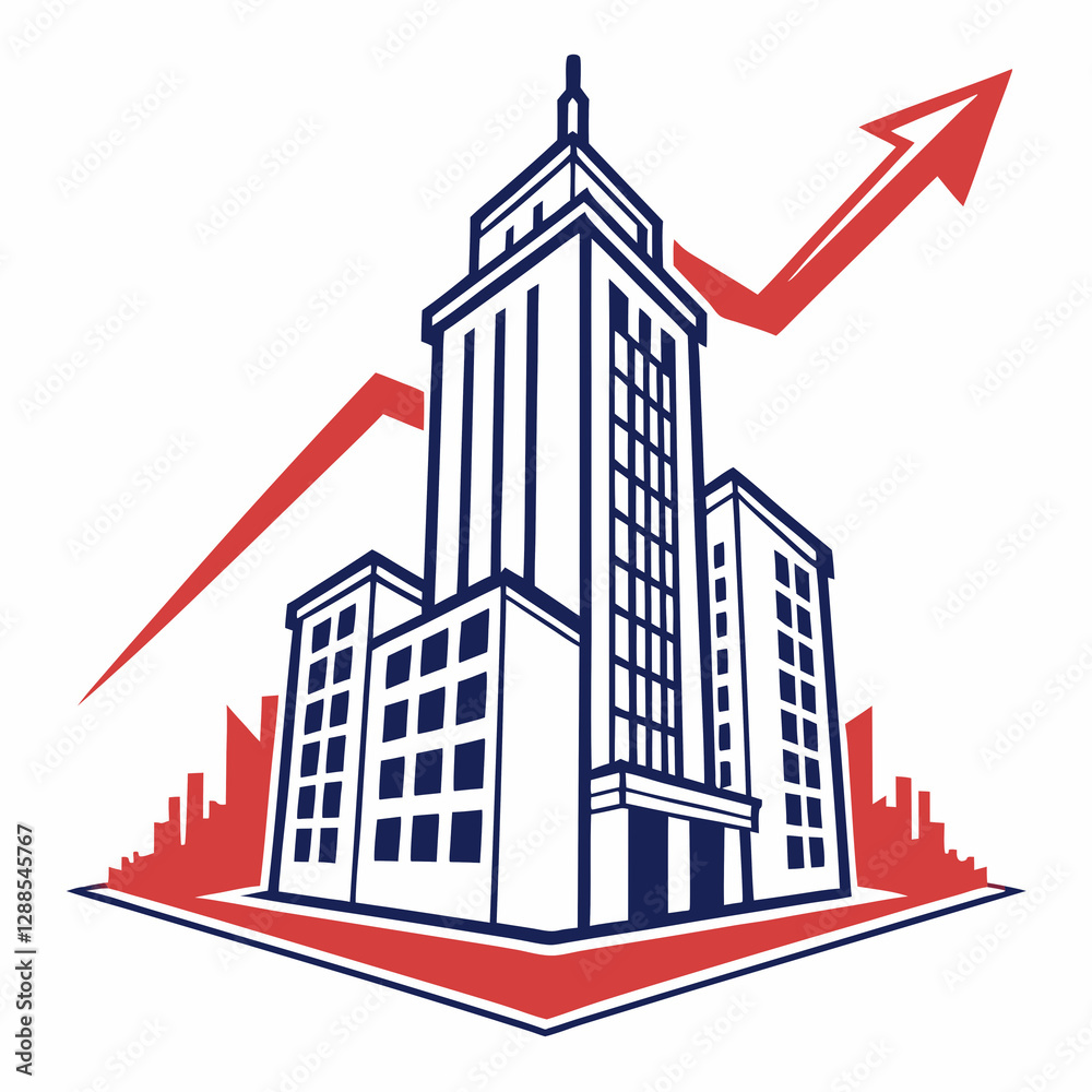 Fototapeta premium an elegant Real Estate Vector Logo Design