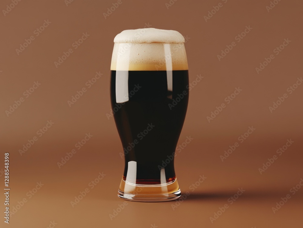 Glass of Dark Beer