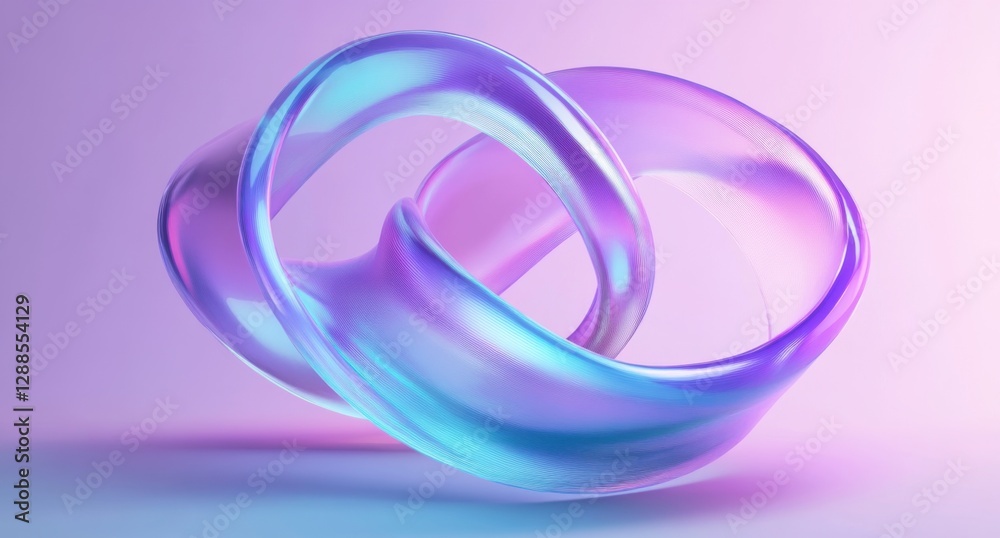 Liquid metal torus, futuristic style, neon blue and pink hues, high-gloss finish, ultra-detailed 3D render, advanced technology concept Liquid metal torus, futuristic style, neon blue and pink hues, high-gloss finish, ultra-detailed 3D render, advanced technology concept