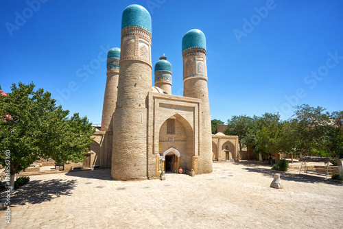 Chor Minor Madrasah in Bukhara photo