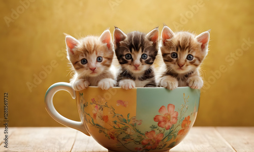 cats in a cup