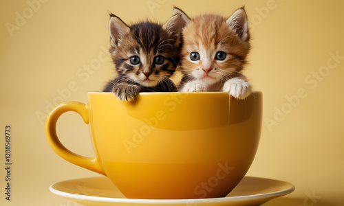 cats and cup