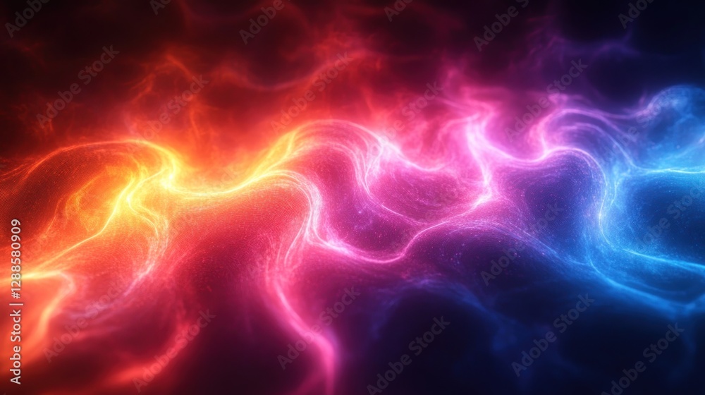 Abstract swirling energy flows Abstract swirling energy flows