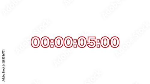 Simple 30-Second Counter Clock with Deadline Text and Speedy Business Countdown Timer