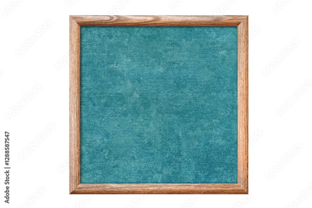 wooden frame with green texture isolated on white wooden frame with green texture isolated on white