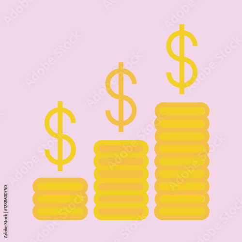Investment Fund icon Design