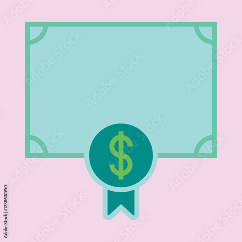 Share Certificate icon Design