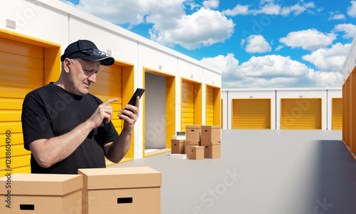 Self storage garage for men...