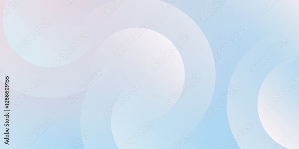 Obraz premium blue and pink gradation.abstract frame background.colorful.minimalist.circle effect style