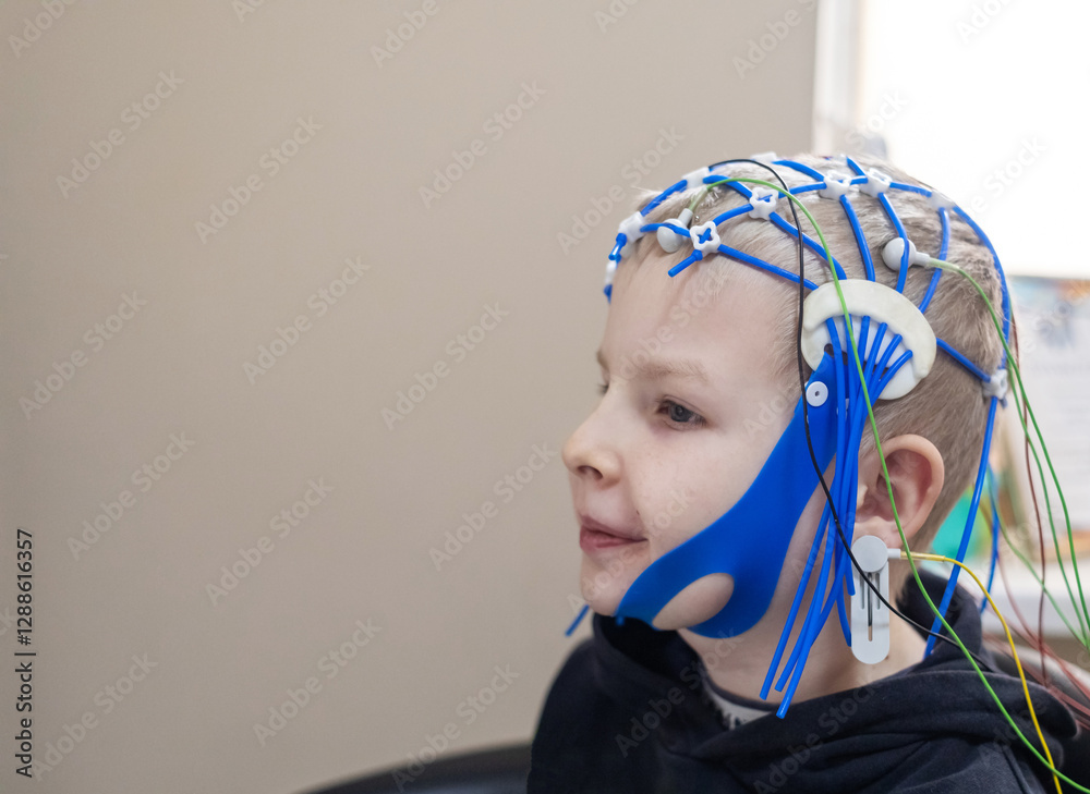 custom made wallpaper toronto digitalA boy's brain is examined on an EEG machine. Electroencephalogram is performed in a hospital laboratory to detect neurological diseases. Encephalogram for children