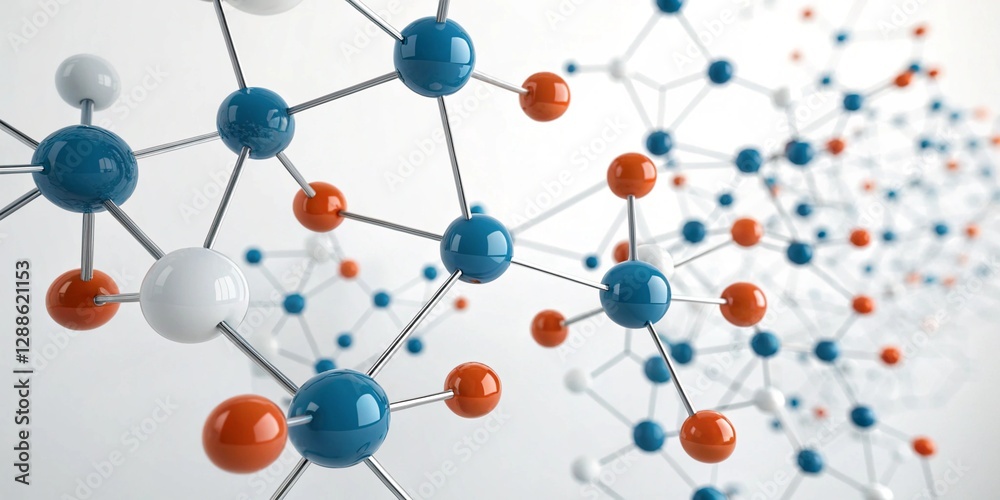 a vibrant molecular structure background with interconnected spheres in soft colors
a vibrant molecular structure background with interconnected spheres in soft colors
