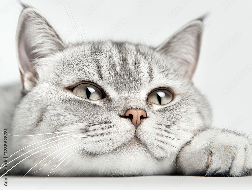 The first image shows a fluffy white kitten peacefully sleeping with a content expression, while the second image captures the same kitten awake, gazing curiously with bright eyes. The first image shows a fluffy white kitten peacefully sleeping with a content expression, while the second image captures the same kitten awake, gazing curiously with bright eyes.