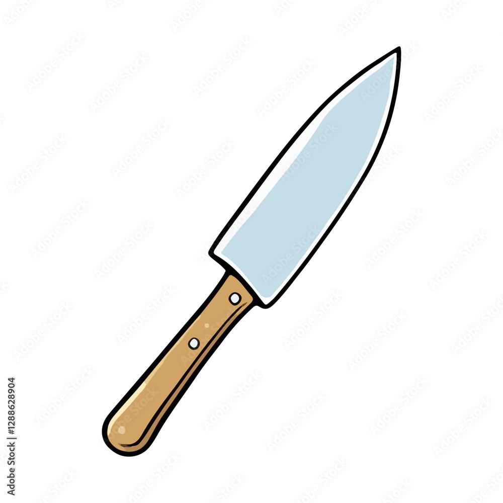 knife vector illustration isolated on white background knife vector illustration isolated on white background