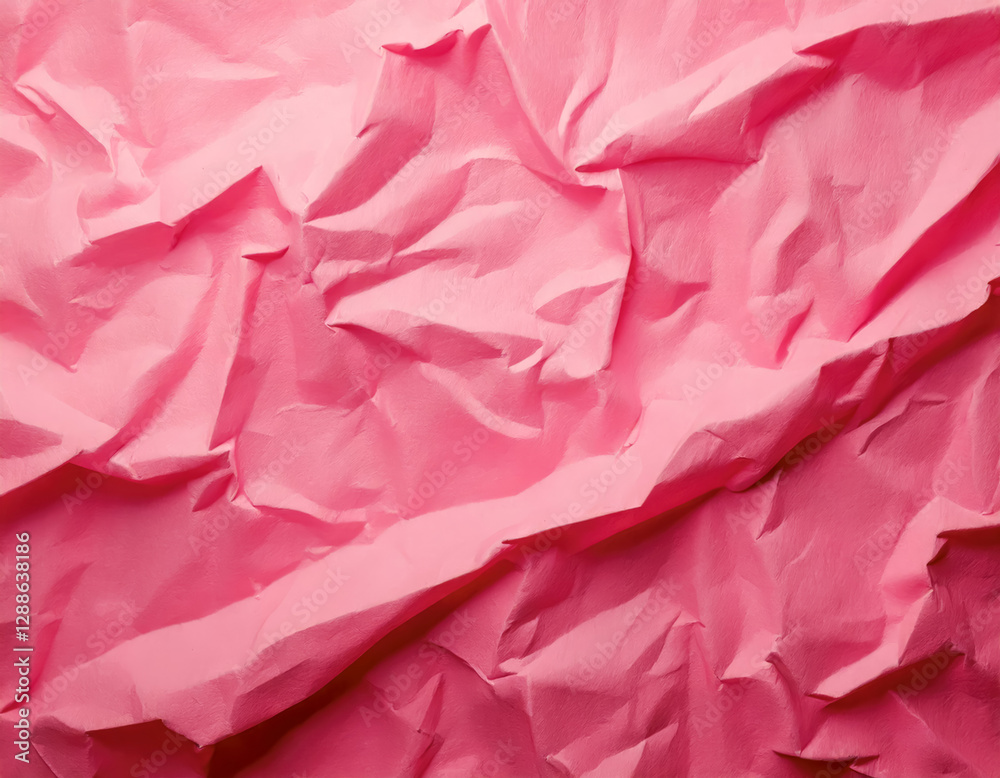 pink paper was crumpled background texture design pink paper was crumpled background texture design