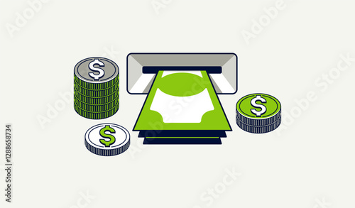 Cash withdrawal from ATM ve...