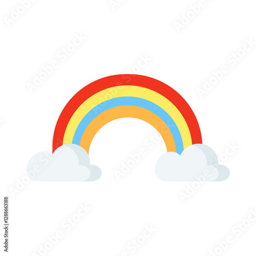 rainbow in the sky