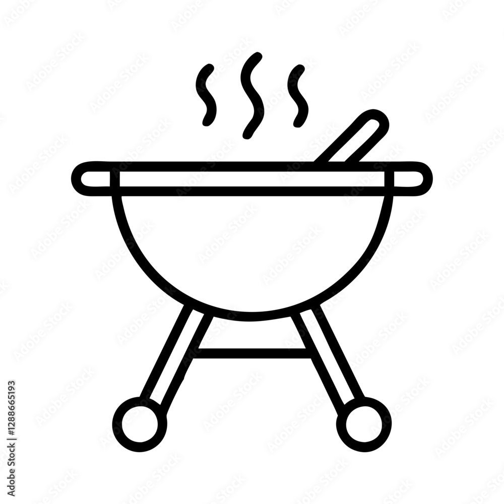 grill icon, grill line art - simple line art of grill, perfect for grill logos and icons grill icon, grill line art - simple line art of grill, perfect for grill logos and icons
