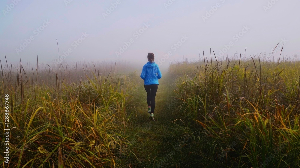 Outdoor and indoor training.Athlete leading group run at sunset amidst stunning nature.
Outdoor and indoor training.Athlete leading group run at sunset amidst stunning nature.